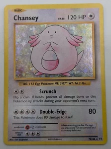 Chansey 70/108 XY Evolutions Holo Foil Rare Pokemon TCG 2016 - Picture 1 of 2