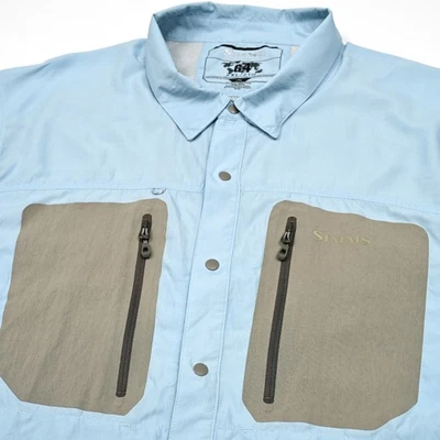Simms G4 Guide Fishing Shirt Mens 2XL Long Sleeve Utility Pockets Outdoor Vented - Image 1 of 4
