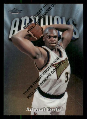 1997-98 Finest #295 Adonal Foyle S - Image 1 of 2