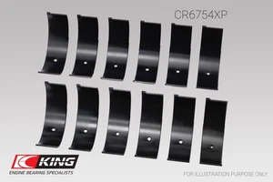 King Racing Conrod Bearing Set Toyota 2JZGE, 2JZGTE 3.0L CR6754XPSTDX - Picture 1 of 1