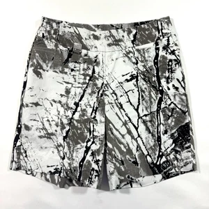 Lulu B Bangladine 6" Shorts Größe 4 weiß Spritzdruck - Bild 1 von 7