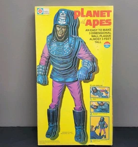 Planet der Affen 3D Wandrelief 1975 Neu aus altem Lagerbestand Vintage Handwerk von Whiting - Bild 1 von 23