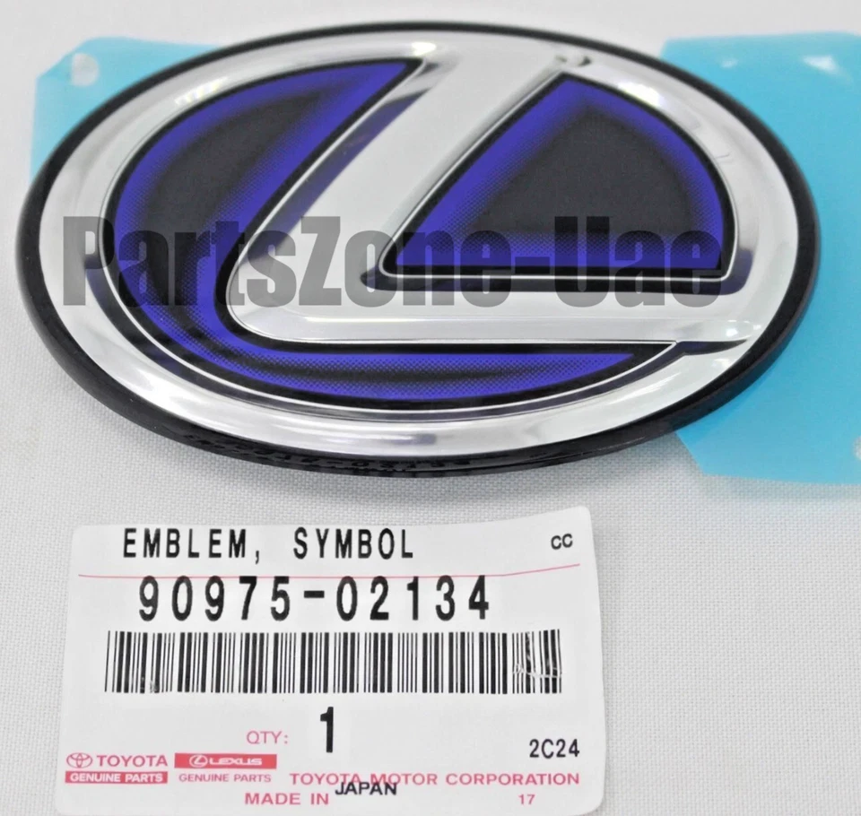 90975-02134 Lexus LS600h NX200t NX300h LC500h emblema maletero trasero genuino OEM Foto 1 de 1