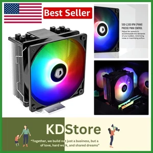 SE-214-XT ARGB CPU Cooler: Enhanced Cooling with Vibrant RGB Sync - Picture 1 of 14