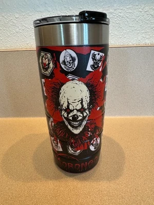 MORONGO CASINO 22oz BISON STAINLESS STEEL CLOWN TUMBLER| PRIZE GIVEAWAY - Image 1 of 4