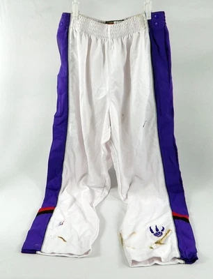 1998-99 Toronto Raptors Kevin Willis #42 Game Used Warm Up Pants 3XL 0356 - Image 1 of 4