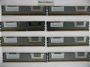 64GB (8X8GB) MEMORY FOR DELL POWEREDGE C1100 C2100 C6100 M610 M710 - Picture 1 of 2