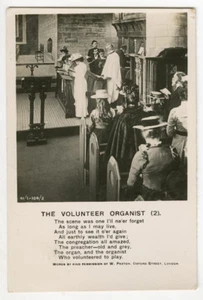 RPPC 1908 The Volunteer Organist 2 Banforth Photograph - Picture 1 of 1