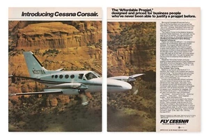 1980 Cessna 425 Corsair Flugzeug Anzeige 11.5.2011a - Bild 1 von 1