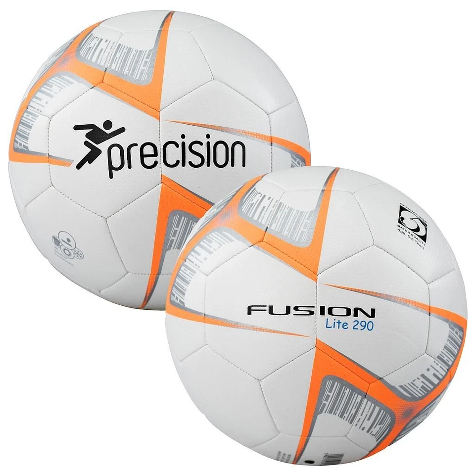 Precision Fusion Lite Fußball - Größe 5 - 290 gms - Alter 6 - 8 - Training/Match