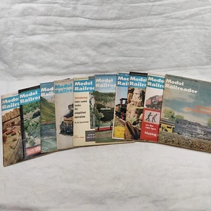 Model Railroader Magazine 1965 Vintage Lot of 10 Magazines - Picture 1 of 11