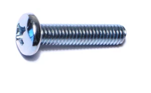 5/16"-18x1-1/2" Zinc Plated Steel Thread Phillips Pan Head Machine Screw(200) ea - Picture 1 of 2
