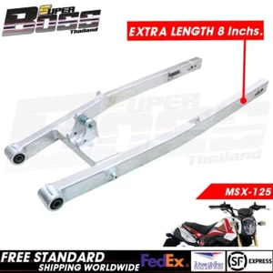 INFINITY 8" Extra Aluminium Swing Arm For GROM/MSX-125,MSX-SF Silver - Picture 1 of 7