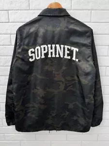Mens SOPHNET. Camouflage Bomber Jacket Size S Made In Japan - Picture 1 of 19