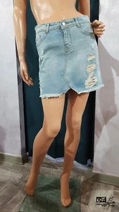 Denny Rose Falda Vaqueros Art. 812DD70012 Colección Verano 2018 - Picture 1 of 6
