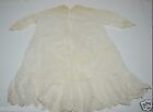 Beautiful Antique Circa 1890S Baby Girls Nightgown Ornate Lace Toddlers Rare