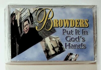 Hiltons Virginia The Browders God's Hands Southern Gospel Cassette Tape SEALED - Imagem 1 de 2