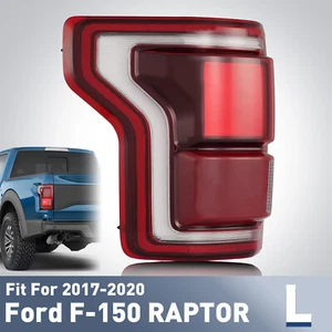 For 2017-2019 Ford F-150 LED TailLight w/ Blind Spot Smoke Red lens Left Side - Picture 1 of 3