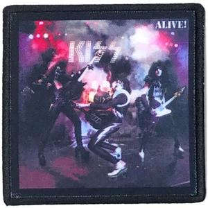 KISS: ALIVE! Printed Patch of Album Cover: Gene Official Licenced Merchandise - Bild 1 von 1