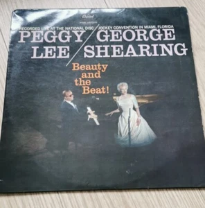 PEGGY LEE AND GEORGE SHEARING - BEAUTY & THE BEAT : NM 12" VINYL LP 2C 068-54576 - Picture 1 of 4