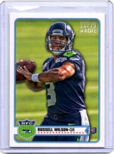 Tarjeta de fútbol americano Topps Magic 2012 #181 Russell Wilson tarjeta de novato Seahawks - Imagen 1 de 2