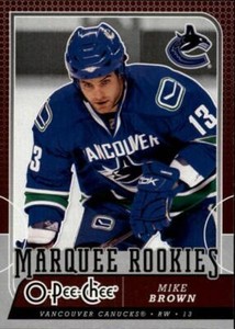 2008-09 OPC #502 Mike Brown RC