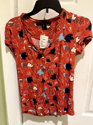 Camiseta para mujer Marc Jacobs con estampado de calzoncillos en rojo talla XS precio de venta sugerido por el fabricante $495 Foto 1 de 4