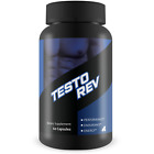 Testo Rev - Natural Testosterone Booster to Increase Energy & Lean Muscle Mass