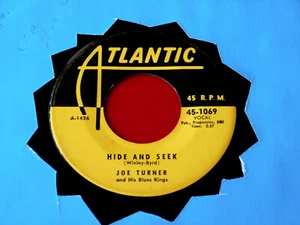 R & B~ JOE TURNER~ HIDE AND SEEK~ VG+~ MIDNIGHT CANNONBALL~ ATLANTIC RECORDS - Picture 1 of 1