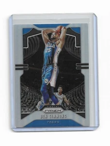 Ben Simmons 2019-20 Prizm NBA Silver Refractor Card #198 Philadelphia 76ers - Picture 1 of 2
