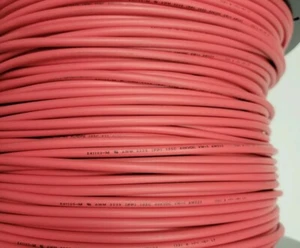 40kv 40KVDC 22AWG ROJO alto voltaje 20FT VARADO SECCIONES VENDIDAS POR $$ ENVÍO GRATUITO - Imagen 1 de 5