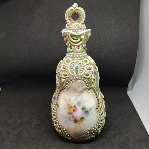 Early 20th Century Japanese Nippon  Moriage Porcelain decanter - Picture 1 of 12