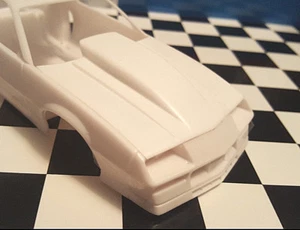 CAPPA A BOLLE IN RESINA MODELLAZIONE X per '83 Camaro Z28 AMT 1/25 Nuova! - Foto 1 di 3