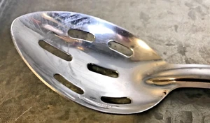 Vintage Winco Stainless Steel 6 Hole Slotted Serving Spoon 11” Made in India - Picture 1 of 9
