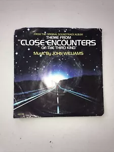 JOHN WILLIAMS - CLOSE ENCOUNTERS OF THE THIRD KIND - ORIG. 45 WPS - GREAT SHAPE - Picture 1 of 4