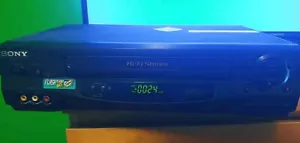 Sony SLV-N55 Hi-Fi Estéreo VCR VHS Reproductor Grabador Probado y Funcionando - Imagen 1 de 3