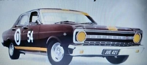 1967 XR Falcon GT BOB JANE SPENCER MARTIN Gallagher 500 VICTORIAN NUMBER PLATES - Picture 1 of 2