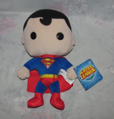 Funko DC Justice League Plushies 2010 Superman - with Hang Tag - Plush, Plushie - Image 1 of 4