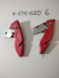 MILWAUKEE FASTBACK (48-22-1901), FORMA SUPERIOR AFILADA LIMPIA BONITA $12 +10 HOJAS NUEVAS - Imagen 1 de 5