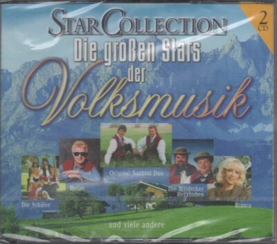 Star Collection Die großen Stars der Volksmusik 2CD NEU Heino Naabtal Duo Bianca - Bild 1 von 2
