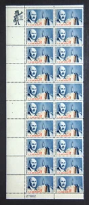 US Stamps 1964 Mint Strip 8 ct Air Mail "Robert H. Goddard" Oct 05th MNH SC#C69 - Picture 1 of 4