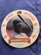 1992 MSA Ben's Super Hitters Discs #10 Ken Griffey Jr. - NM-MT