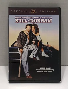 Bull Durham DVD Full & Widecreen Kevin Costner Susan Sarandon Baseball Movie - Picture 1 of 5
