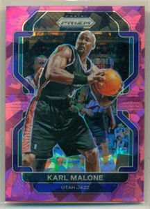 2021-22 Panini PRIZM Pink Ice Prizm Legend #259 KARL MALONE Utah Jazz - Bild 1 von 2