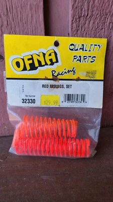 Juego de resortes OFNA Racing ROJO parte # 32330 nuevo stock antiguo nuevo en stock Foto 1 de 2