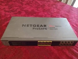 NETGEAR JGS516PE ProSafe Plus 16-Port Gigabit Ethernet Switch with PoE - Picture 1 of 3