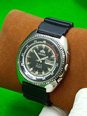 vintage Orient KING DIVER Watch Automatic Day / Date Indicator - Image 1 of 4