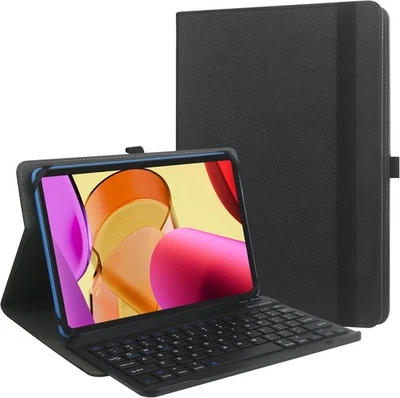 9-11" Universal Tablet Case wireless bluetooth Keyboard & Pen holder black - Image 1 of 4