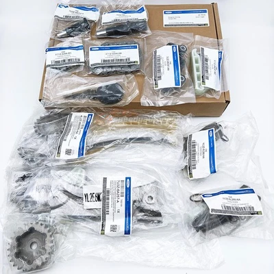 New OEM TIMING CHAIN KIT-10 PIECES For FORD EXPLORER 4.0L V6 SOHC 1998-2010 Foto 1 de 4