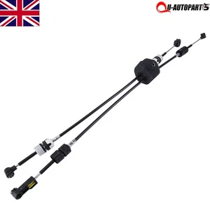 FORD TRANSIT MK7 2006 On 2.2 2.4 RWD 5 SPEED DIESEL GEAR SELECTOR CABLE SET - Picture 1 of 17